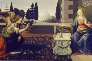 Leonardo da Vinci: „L’annunciazione“
